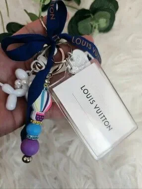 Accessories | Louis Vuitton Ribbon Card Upcycled | Poshmark